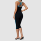 Wholesale Women's Fixed-Cup Sports Vest & Cropped Pants Yoga Set