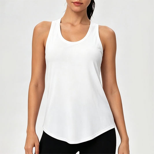 Women's Cooling Yoga Tank Top High-Stretch Sleeveless Workout Top