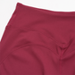 Wholesale women's solid color high-waisted shorts