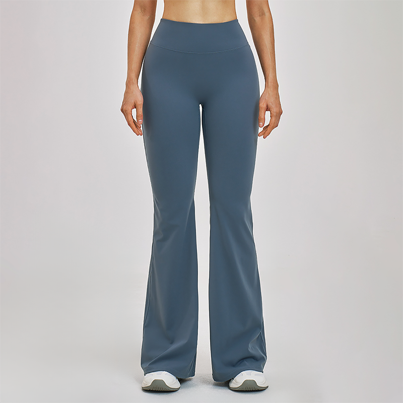 Wholesale High Waist Flaming Wide Leg Yoga Pants