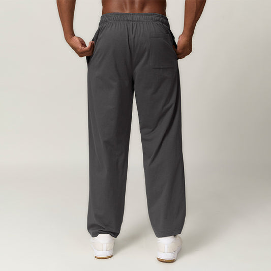 Wholesale Pure cotton straight men's sports | Wonderxfans bulk activewear