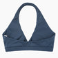 Halter back sports bra