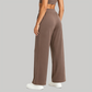 Wholesale Women's Eco-Friendly Fiber Wide-Leg Yoga Pants