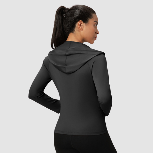 Wholesale Women's Zip Up Hoodie Sports Jacket – Quick-Dry & Windproof