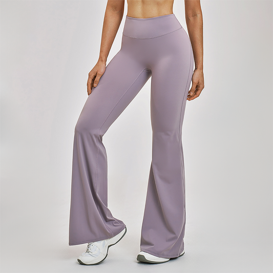 Wholesale High Waist Flaming Wide Leg Yoga Pants