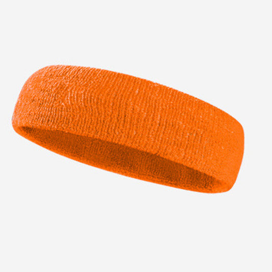 Wholesale Elastic sweat-absorbent terry sports headband | Wonderxfans bulk activewear