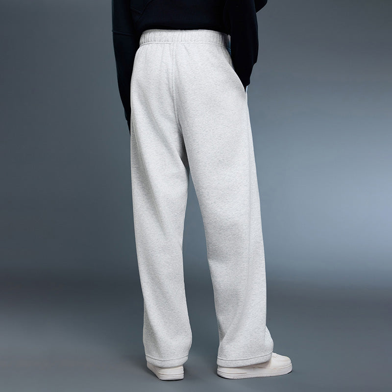 Fleece-Lined Straight Leg Pants
