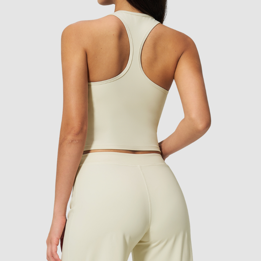 Wholesale Women's I-shape back removable padded tank top