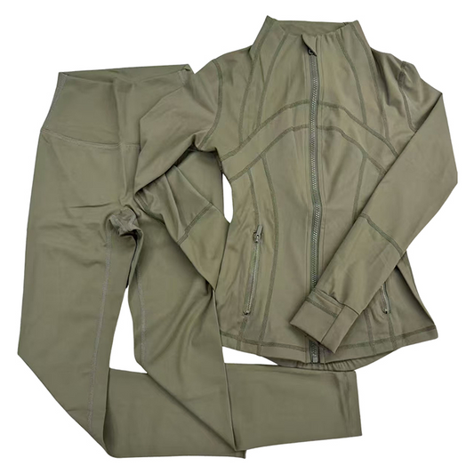 Wholesale Slimming nude running fitness zipper | Wonderxfans bulk activewear