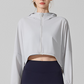 UV resistant outdoor sports long sleeved yoga suit top
