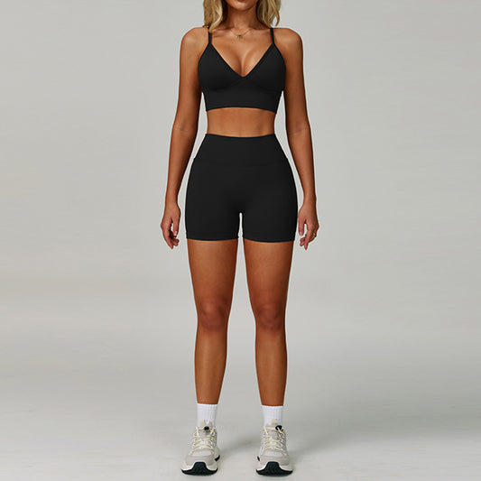 Wholesale seamless Sports Bra + High-waisted | Wonderxfans bulk activewear