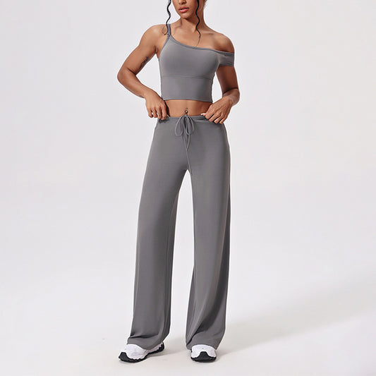 Wholesale Quick-dry Crop Top + High-Waisted | Wonderxfans bulk activewear