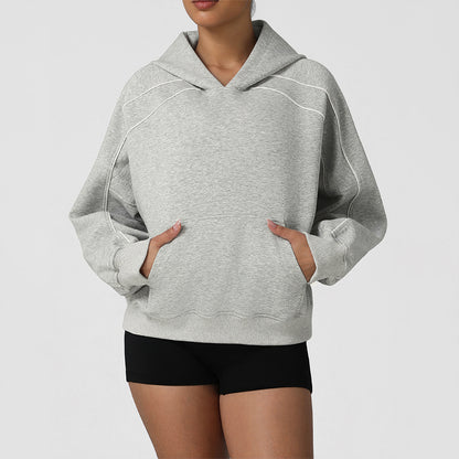 Wholesale Hooded Loose Sweatshirt
