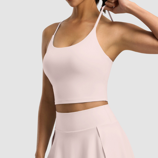 Wholesale padded tank top + anti-exposure | Wonderxfans bulk activewear