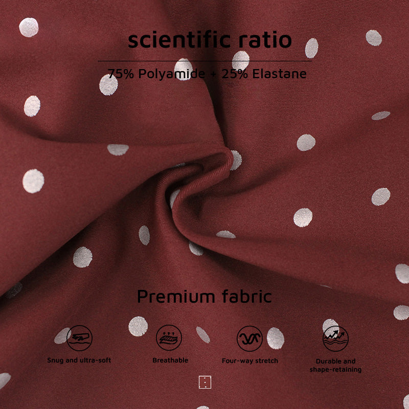 Wholesale women's back cross bra + polka dot leggings activewear set