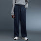 Fleece-Lined Straight Leg Pants