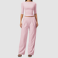 Wholesale Women’s Mid-Sleeve Top & Long Pants Yoga Set