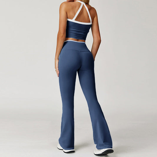 Wholesale Contrasting Color tank top + | Wonderxfans bulk activewear