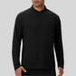 Men's Half-Zip Athletic Long Sleeve Lightweight Thermal Outdoor Top