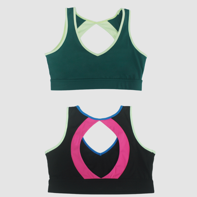 Wholesale Women's Pilates Sports Bra & High-Waist Shorts Set – Butt-Lifting Activewear