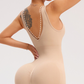 Seamless Deep V Backless Yoga Outdoor Jumpsuit