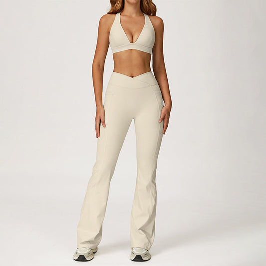 Wholesale SPORTS BRA +Slim-fit athletic flare | Wonderxfans bulk activewear