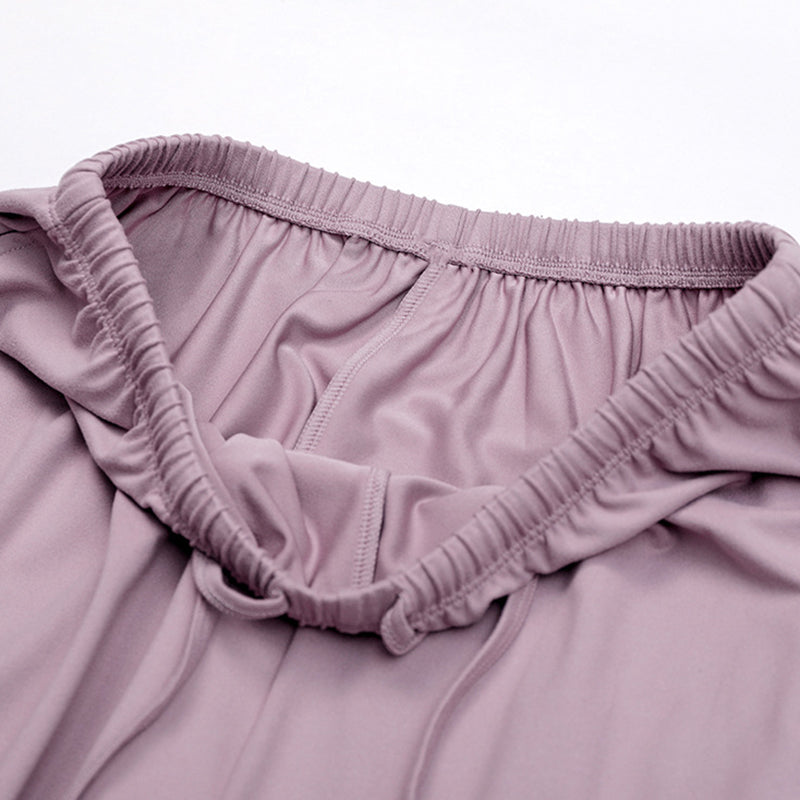 V-neck crop top+Open-back sleeveless crop+HIGH WAIST LEGGINGS 3-PIECE SET