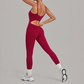 Wholesale Women's Sleeveless Crop Top Back Zip Yoga Bodysuit