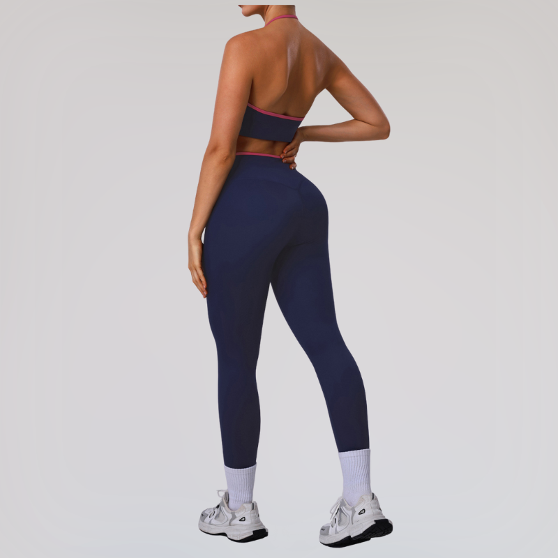 Wholesale contrasting color sports bras