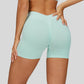 Seamless V-shaped back waist quick-drying shorts