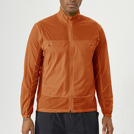 Wholesale Men's Lightweight Breathable Outdoor Sun Protection Jacket – Quick-Dry UPF50+ Sportswear