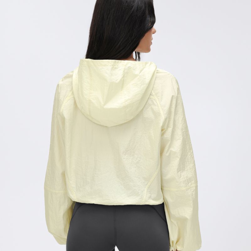 Wholesale Hooded Outdoor Fitness Jacket