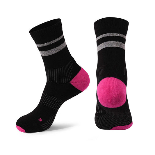 Non-Slip Seamless Antimicrobial Athletic Running Socks