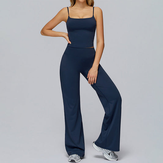Wholesale Sports vest+Loose sweatpants 2-piece set | Wonderxfans bulk activewear