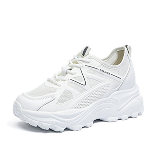Wholesale Women's breathable  height-increasing casual sneakers | Wonderxfans bulk activewear