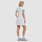 Wholesale Women's POLO Collar Short-Sleeve Tennis Dress – Slim Fit Color-Block Sporty Dress
