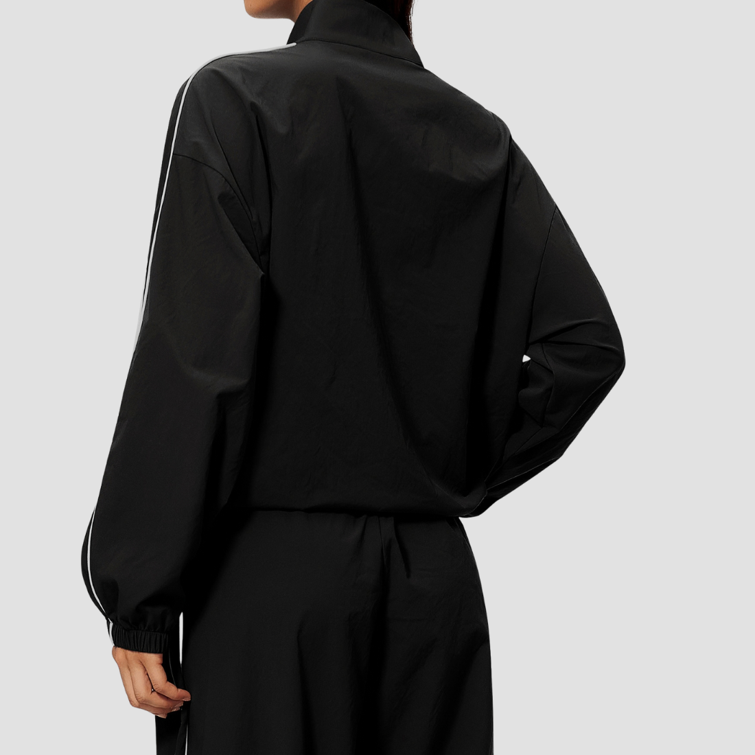 Wholesale Women's Quick drying high elasticity Stand-Collar Zip Sports Jacket