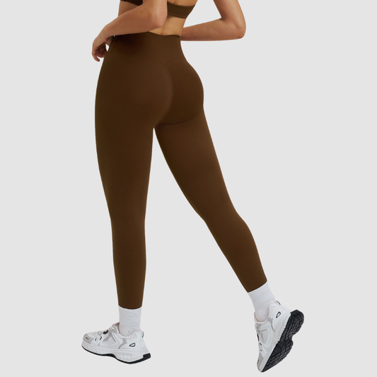 Wholesale high-waisted cross-waist leggings | Wonderxfans bulk activewear