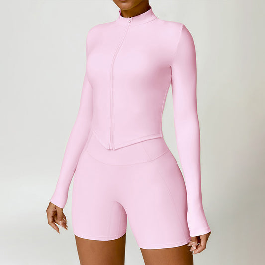 Wholesale Quick-drying jacket & shorts 2pcs | Wonderxfans bulk activewear