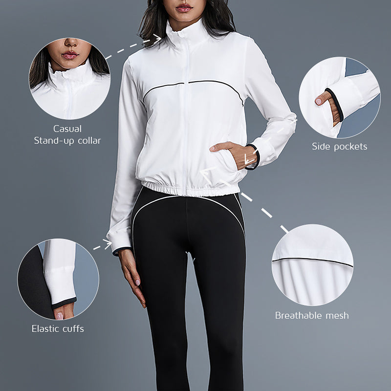 Wholesale short casual sports lightweight jacket