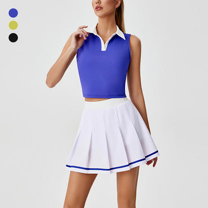 Wholesale polo tank top + high-waist | Wonderxfans bulk activewear