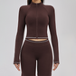 Zippered tight quick drying sports jacket
