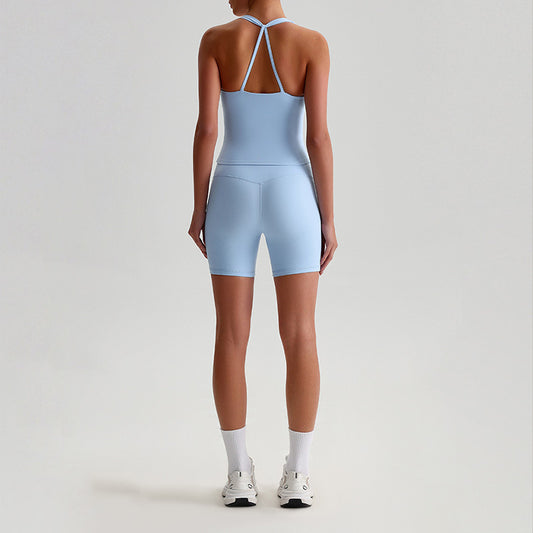 Wholesale Halter Yoga Tank Top & | Wonderxfans bulk activewear