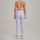 Wholesale Zipper Tank Top+Highlighted Legging 2-piece Set
