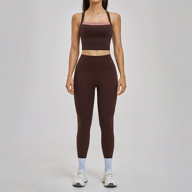 Wholesale Solid Color Top + Quick-Drying Legging set