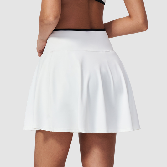 Wholesale womens anti-exposure A-shape tennis skirt
