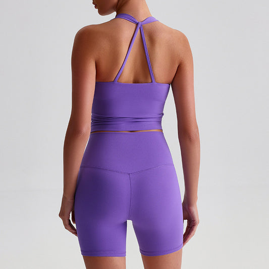 Wholesale Halter Yoga Tank Top & | Wonderxfans bulk activewear