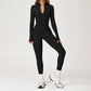Snug-Fit Long Sleeve Jumpsuit