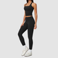 Wholesale Women's Nylon Spandex Pilates Set – Tank & Leggings