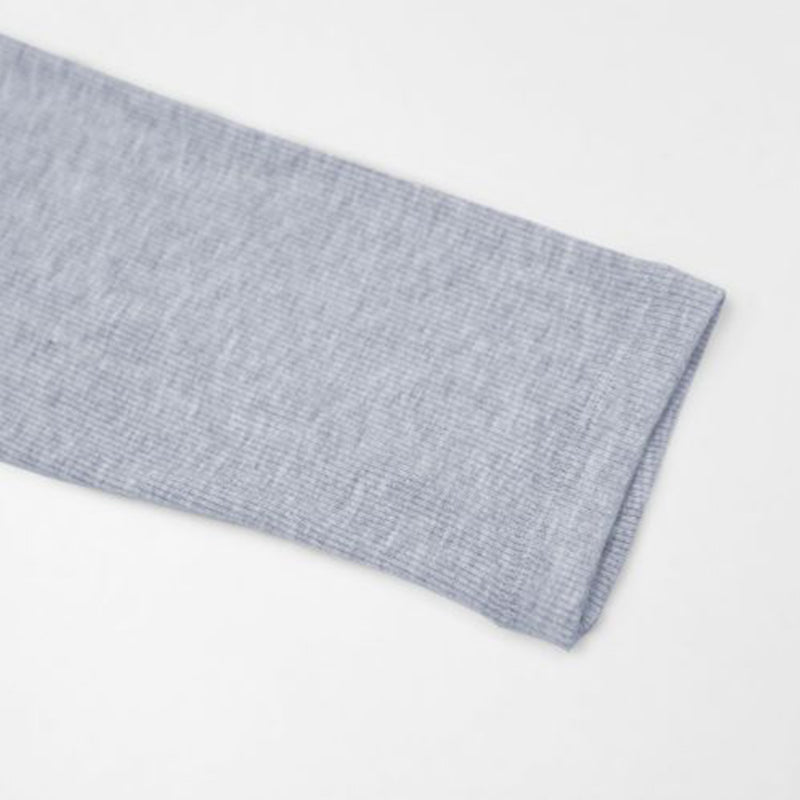 Off-the-shoulder long-sleeved top